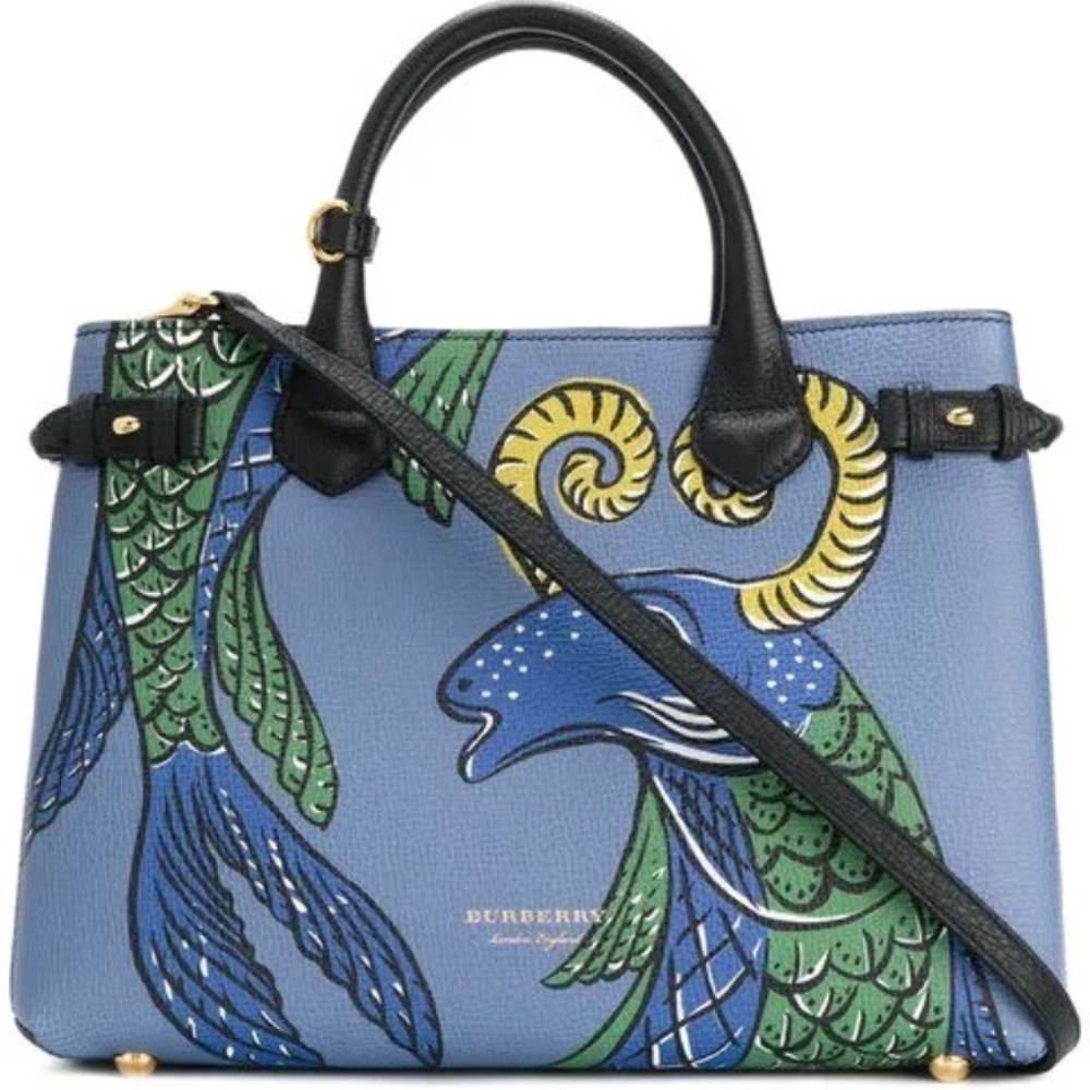 Burberry Bunner Beast Print. Medium size. New!